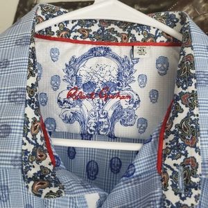 Robert Grahm Light Blue Button up